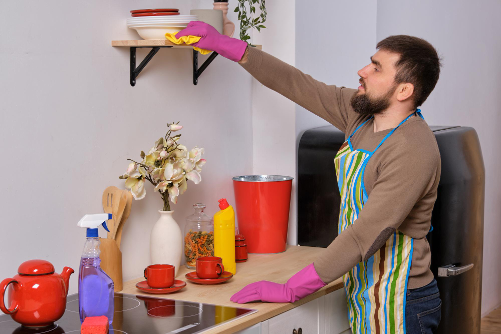 Nettoyage de la maison pièce par pièce