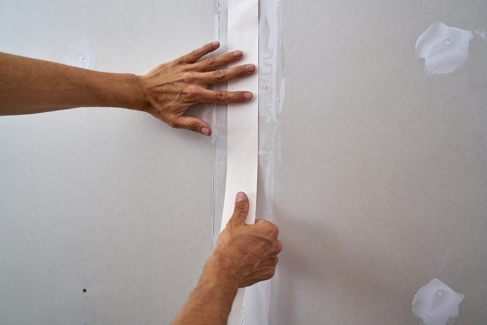 Bandes sur un joint plat